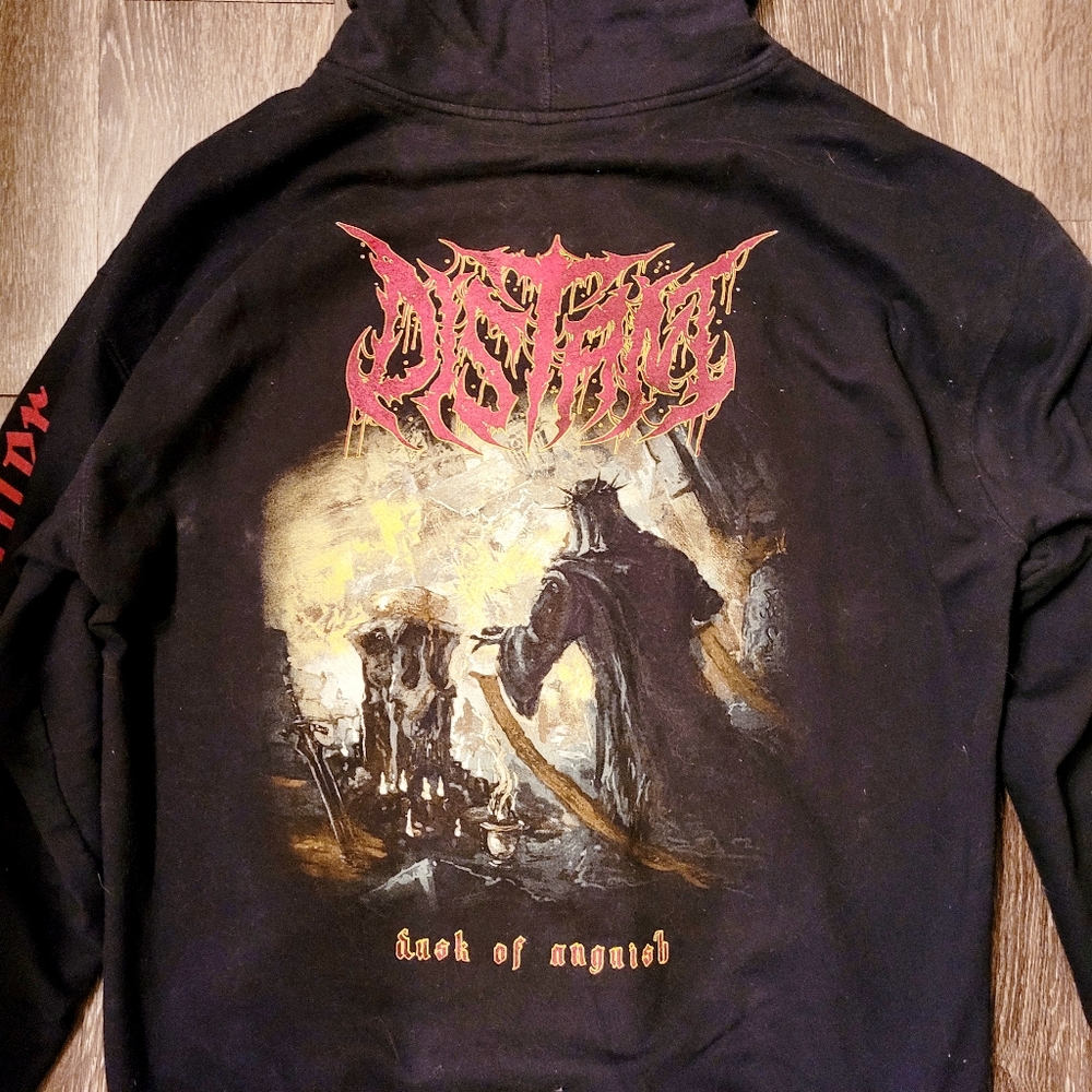 Distant Zip Jacket Hoodie Shirt XL